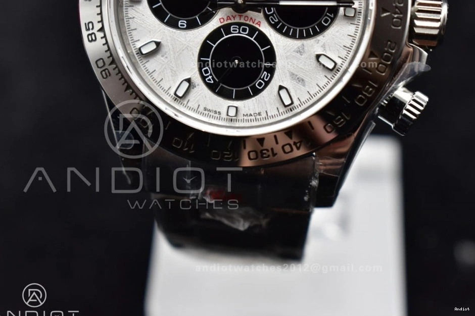 Daytona SA4130 V2 Bracelet Edition 1:1 on Dial Meteorite Best QF SS 116509 0503